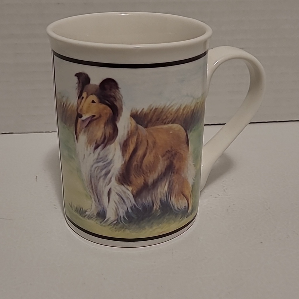 COLLIE BREED DOG MUG